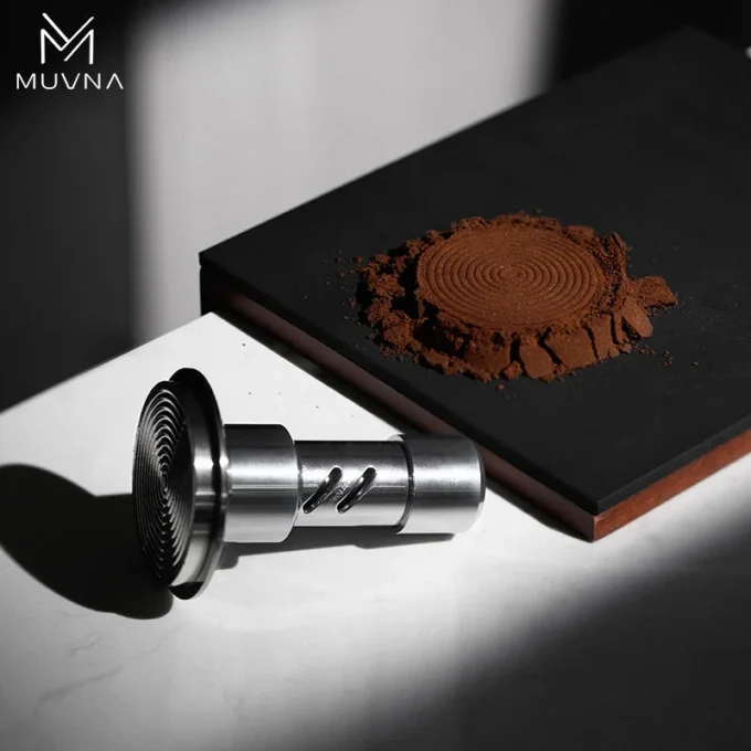 MUVNA V2 Calibrated Spring Espresso Tamper (51-58.35mm)