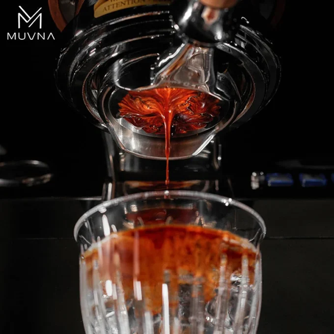 MUVNA Lucifer Bottomless Portafilter with Basket