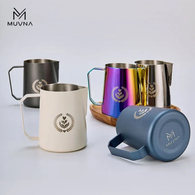 MUVNA Espresso Milk Frothing Pitcher (350/450/600ml)