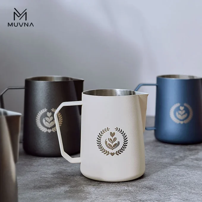 MUVNA Espresso Milk Frothing Pitcher (350/450/600ml)