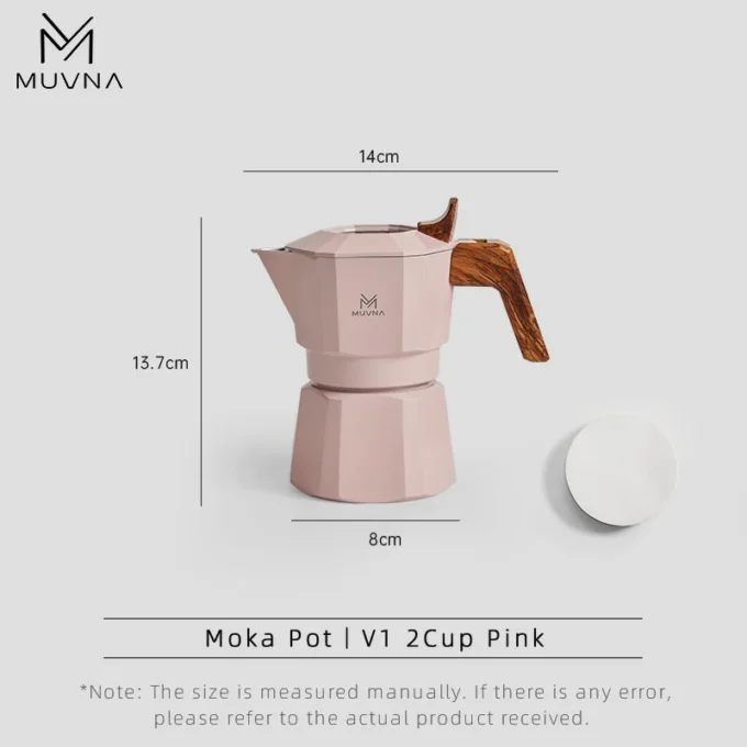 MUVNA Espresso Moka Pot (2 & 4 Cup)