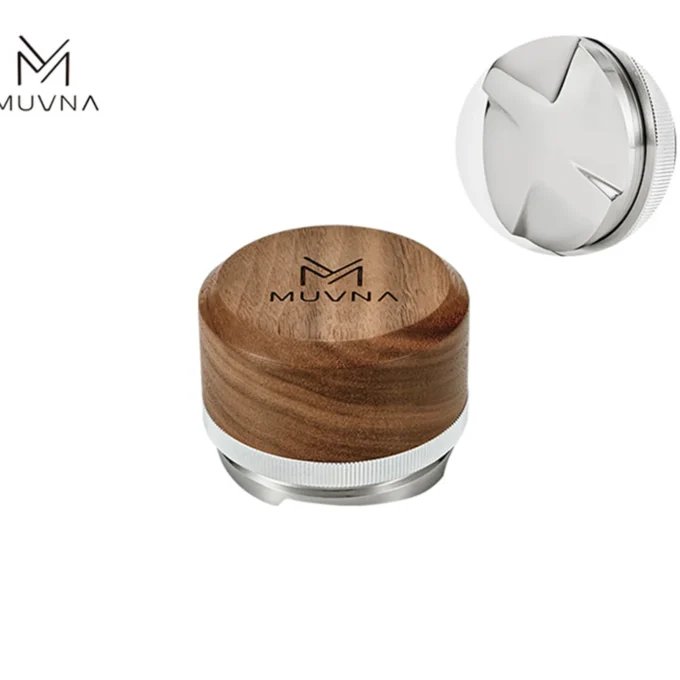 Muvna Espresso Walnut Handle Stainless Steels Base Distribut