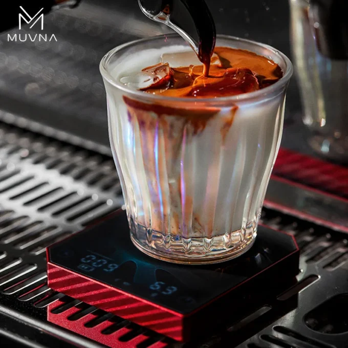 MUVNA Metal Smart Coffee Scale — Bluetooth Espresso Scale