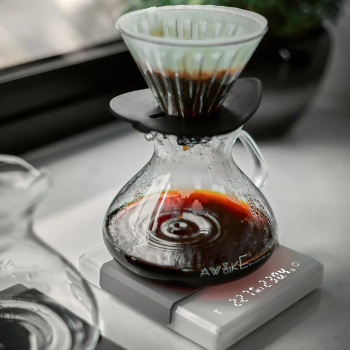 MUVNA Prosecco Electronic Coffee Scale — 0.1g Precision