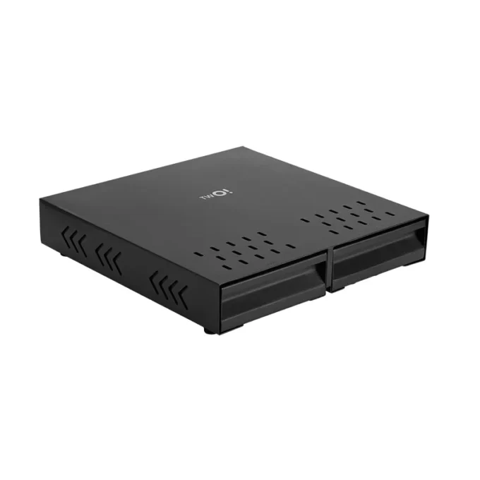 Muvna Two Drawer Espresso Cracker Box