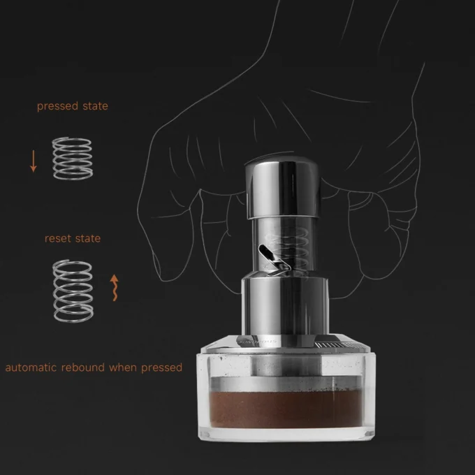 MUVNA V2 Espresso Tamper & Distributor (51/54/58mm)