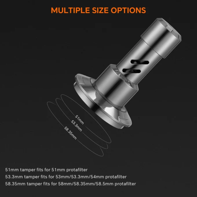 MUVNA V2 Espresso Tamper & Distributor (51/54/58mm)