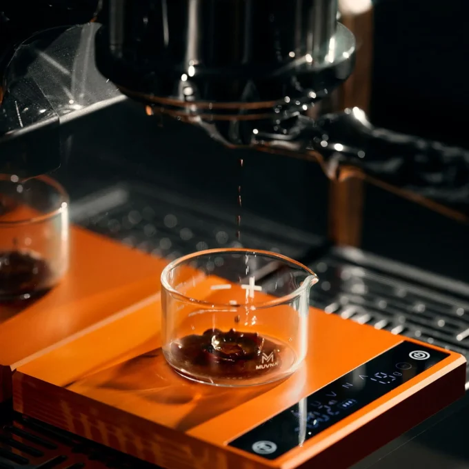 MUVNA Zero G PLUS Coffee Scale — CNC Metal Espresso Scale