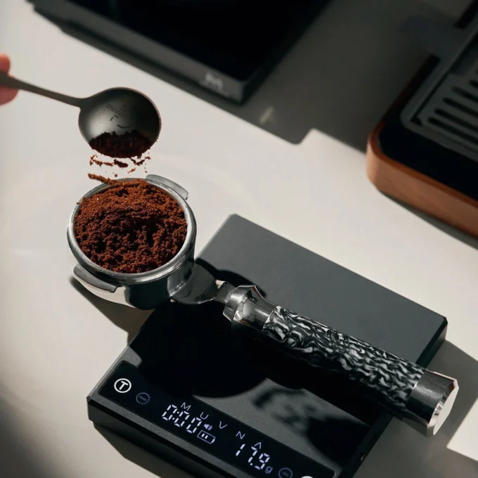 MUVNA Zero G PLUS Coffee Scale — CNC Metal Espresso Scale