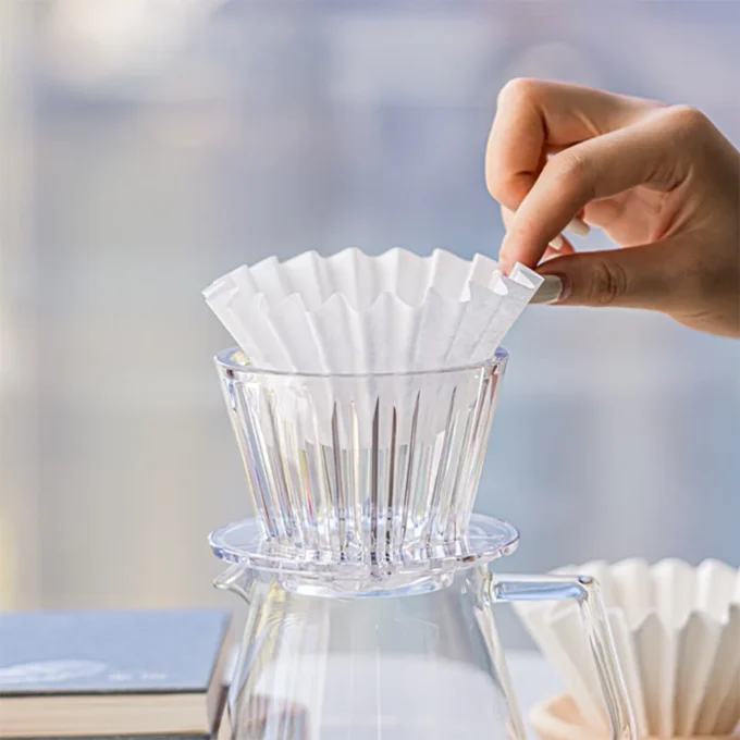 Timemore Crystal Eye B75 Flat-Bed Dripper (PCTG)