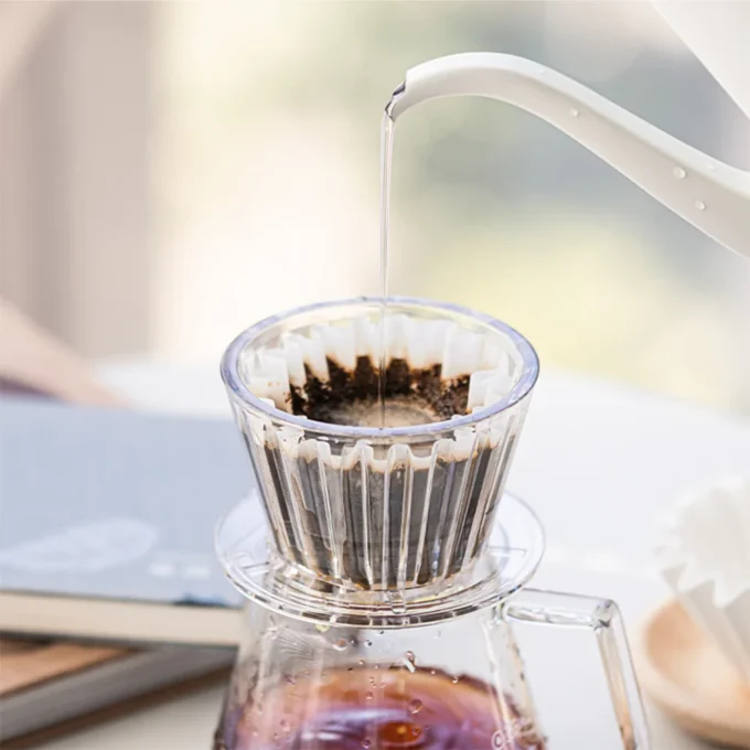 Timemore Crystal Eye B75 Flat-Bed Dripper (PCTG)