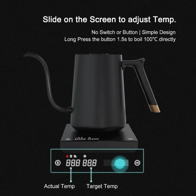 Timemore Fish Smart Electric Pour-Over Kettle (600ml)