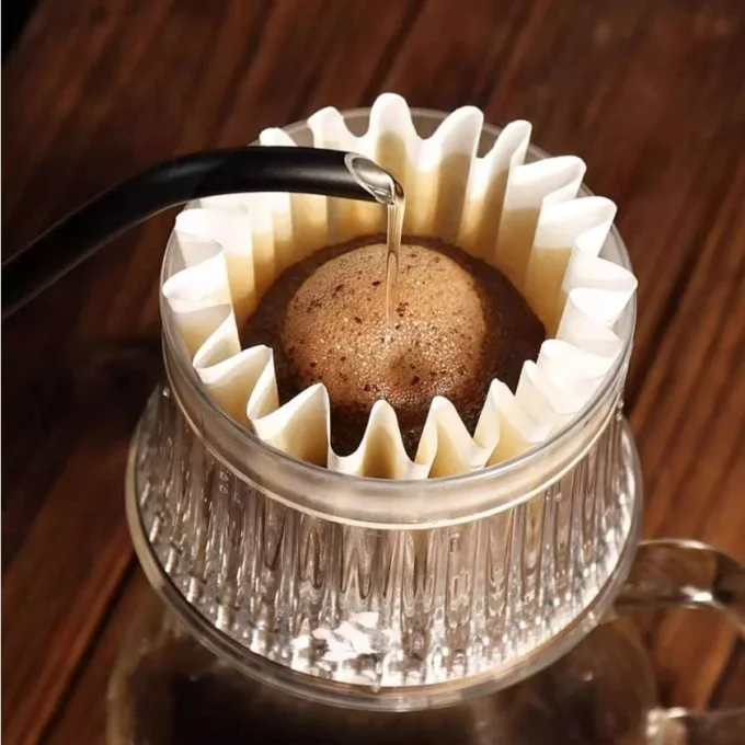 ZeroHero 1-4 Cup White Coffee Filter Papers — Flat Bottom