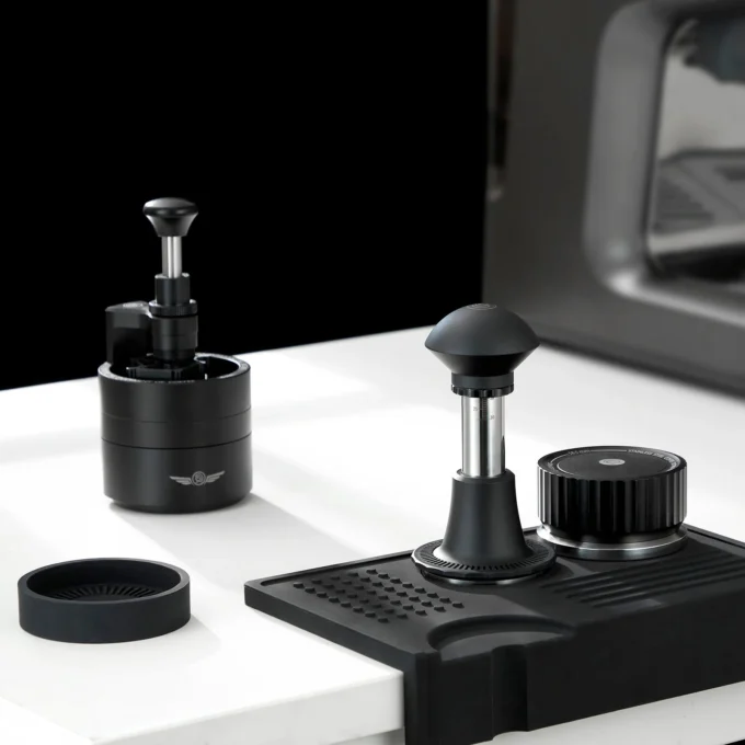 ZeroHero 58mm Sword Barista Tool Set — Tamper, WDT, Distributor