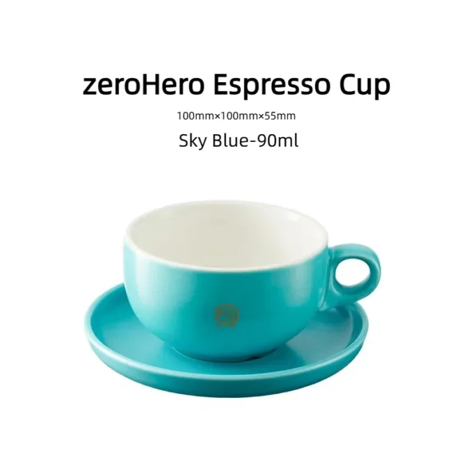 ZeroHero 90ml Ceramic Double Shot Espresso Cup