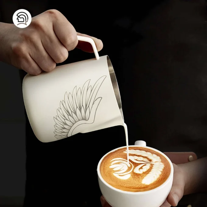 ZeroHero Angel Stainless Steel Milk Frothing Pitcher
