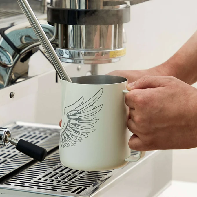 ZeroHero Angel Stainless Steel Milk Frothing Pitcher