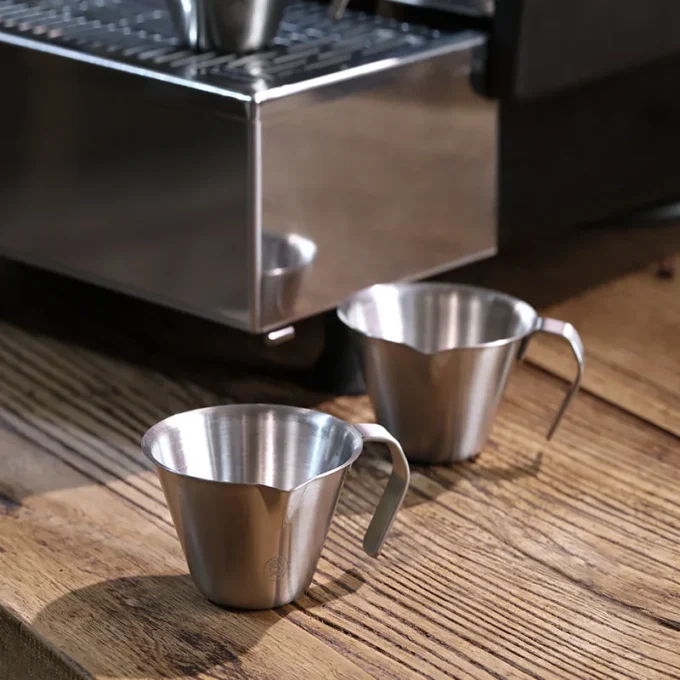 ZeroHero Stainless Steel Espresso Shot Cup with Scale