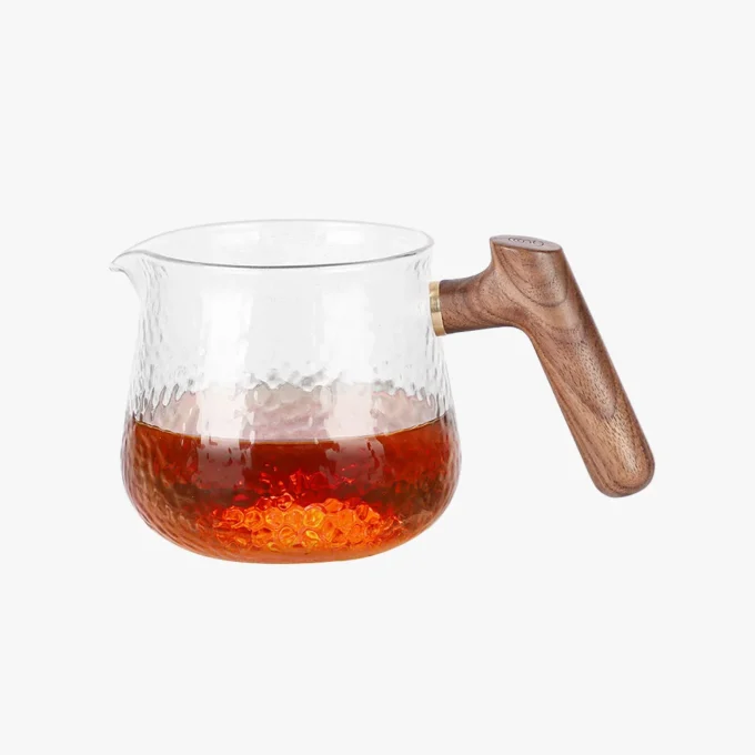 Zerohero Hammered Glass Coffee Server Heat Resistant Carafe