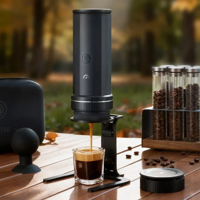 ZeroHero Heropresso Pro 58mm Portable Espresso Machine