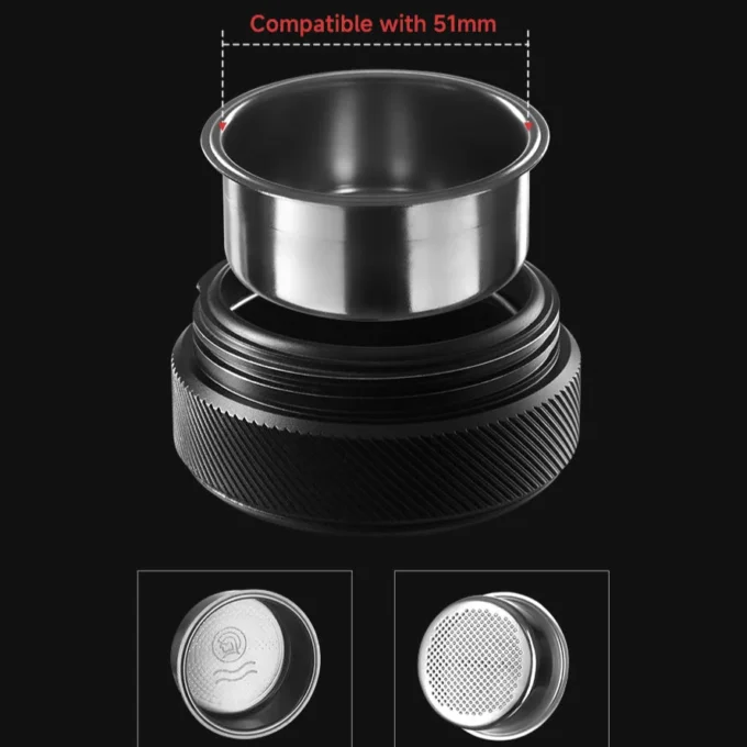ZeroHero Heropresso Pro 51mm Portable Espresso Machine