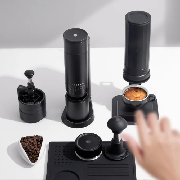 ZeroHero Mechanic Electric Coffee Grinder — Conical Burr