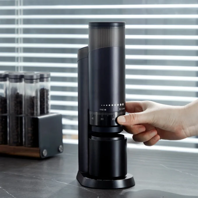 ZeroHero Mechanic Electric Coffee Grinder — Conical Burr