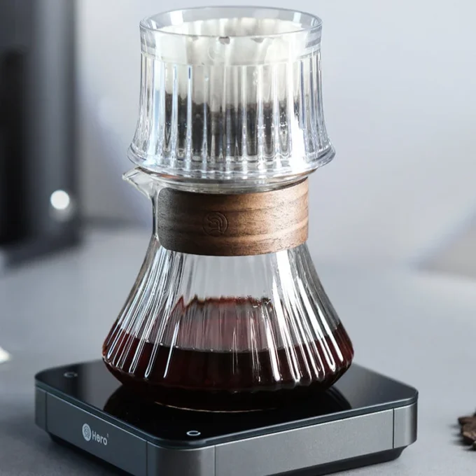 ZeroHero Melody Pour Over Set — Dripper, Server & Filters