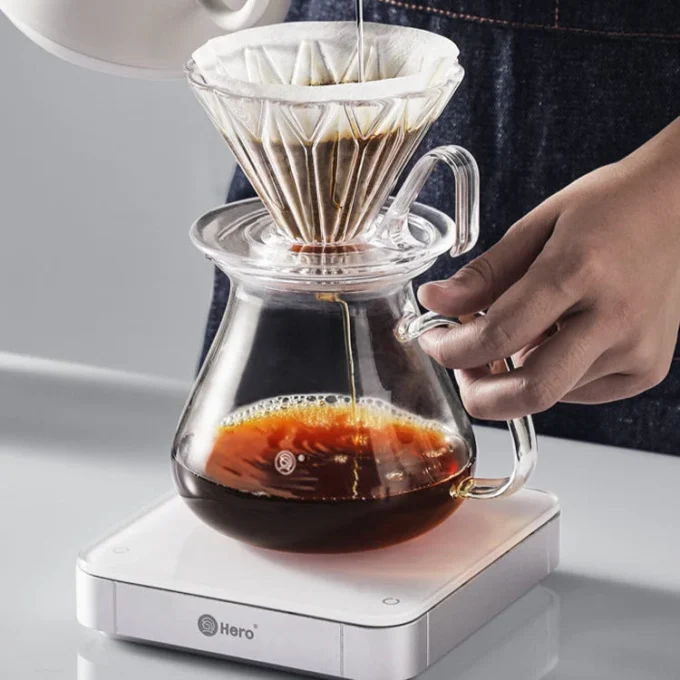 ZeroHero Original Borosilicate Glass Coffee Server (450/600ml)