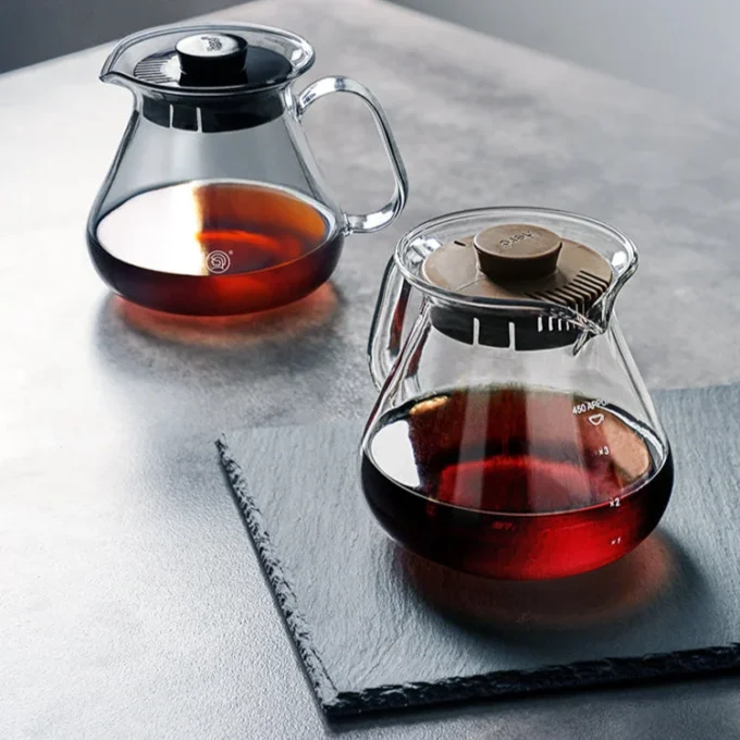 ZeroHero Original Borosilicate Glass Coffee Server (450/600ml)