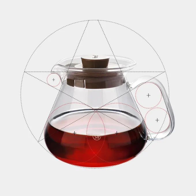 ZeroHero Original Borosilicate Glass Coffee Server (450/600ml)