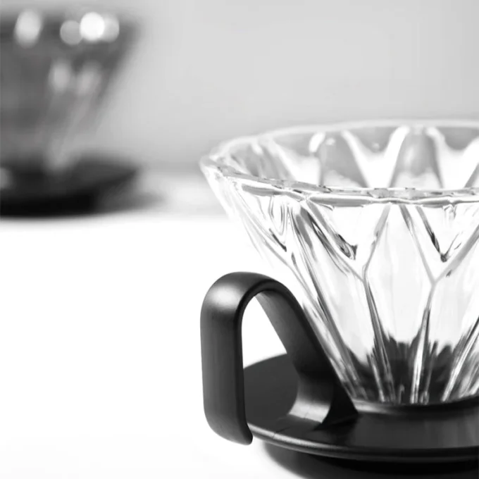 ZeroHero Prisma Glass Pour Over Dripper — SCA Gold Cup Certified