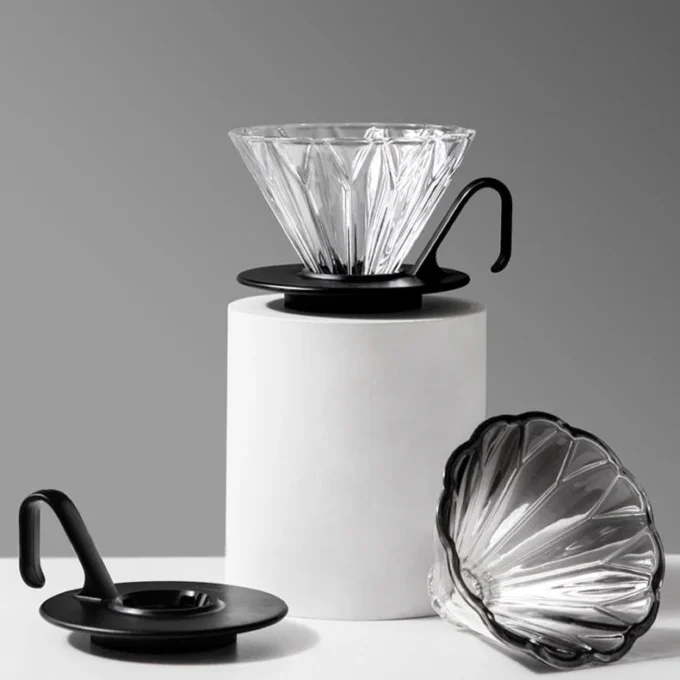 ZeroHero Prisma Glass Pour Over Dripper — SCA Gold Cup Certified