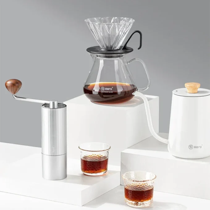ZeroHero Prisma Glass Pour Over Dripper — SCA Gold Cup Certified