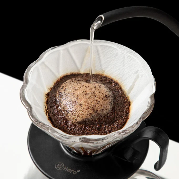 ZeroHero Prisma Glass Pour Over Dripper — SCA Gold Cup Certified
