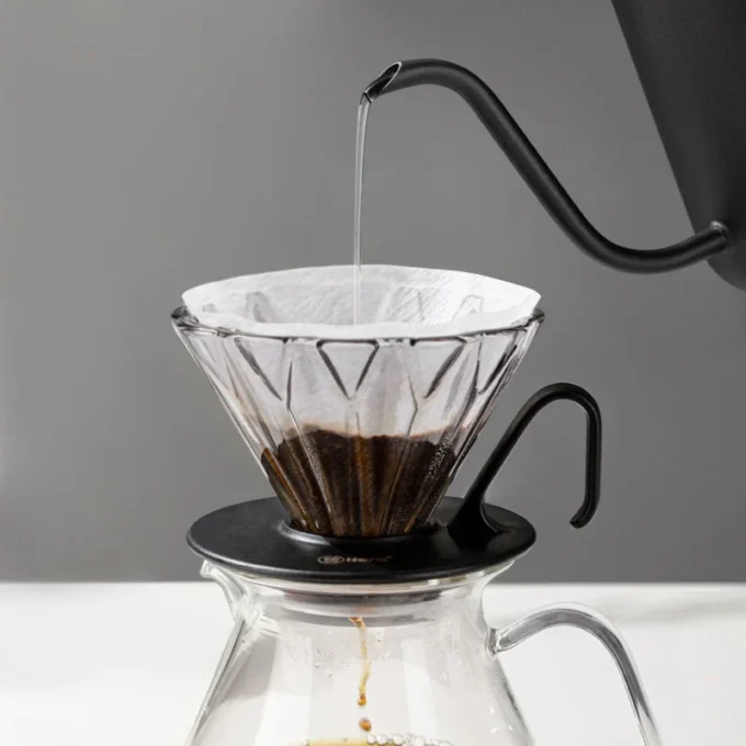 ZeroHero Prisma Glass Pour Over Dripper — SCA Gold Cup Certified
