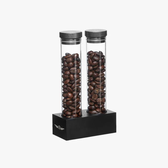 Zerohero Single Dose Coffee Bean Cellar Tubes With Funnel Ra