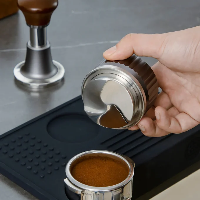 ZeroHero Thor Adjustable Coffee Distributor Tri-Blade Leveler (51/58mm)