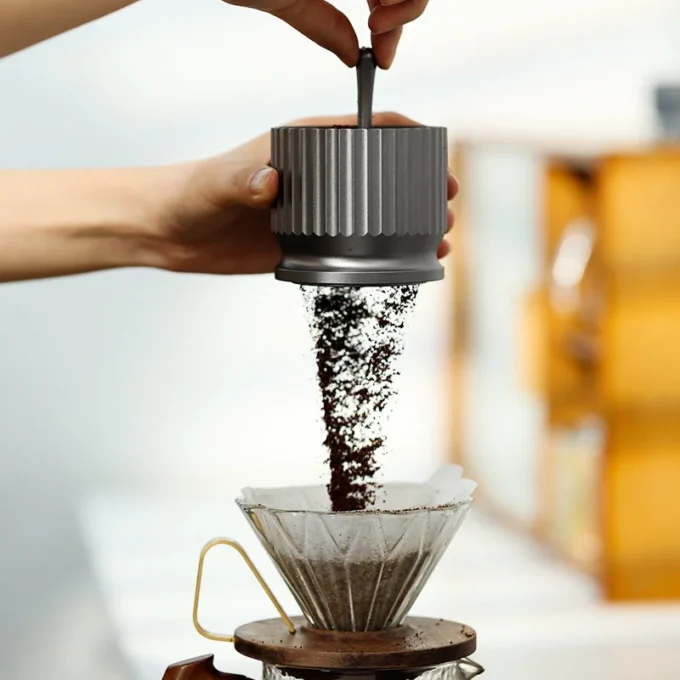 ZeroHero Thor Espresso Dosing Cup — 58mm Stainless Steel