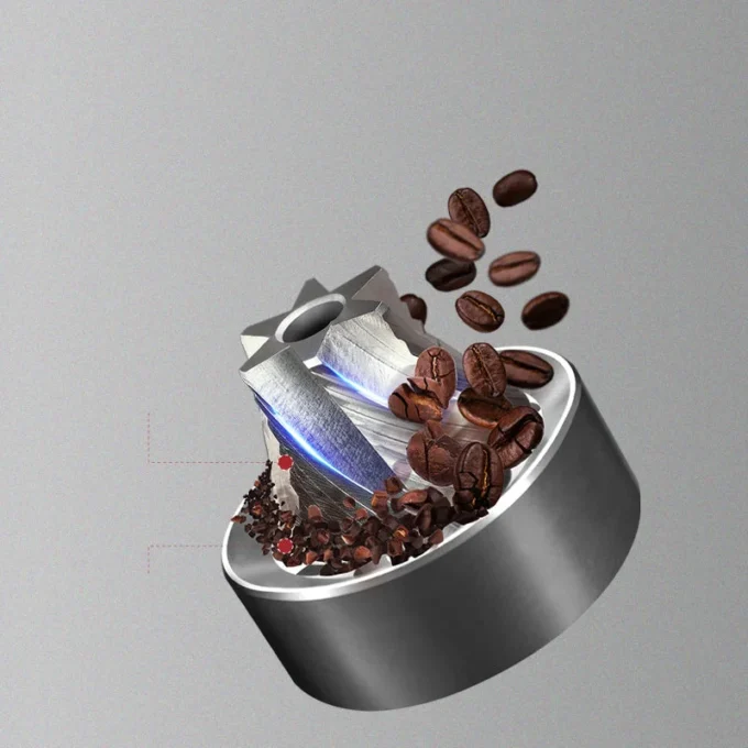 ZeroHero Z1 Manual Coffee Grinder — HG6-38 Six-Star Burr